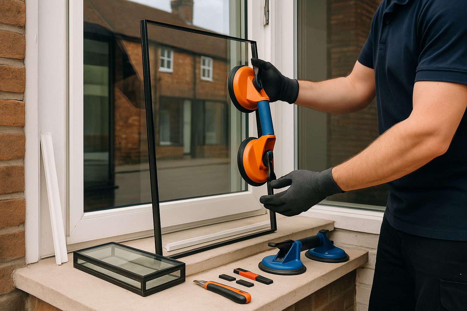 Door Glass Replacement in Swiss Cottage service image