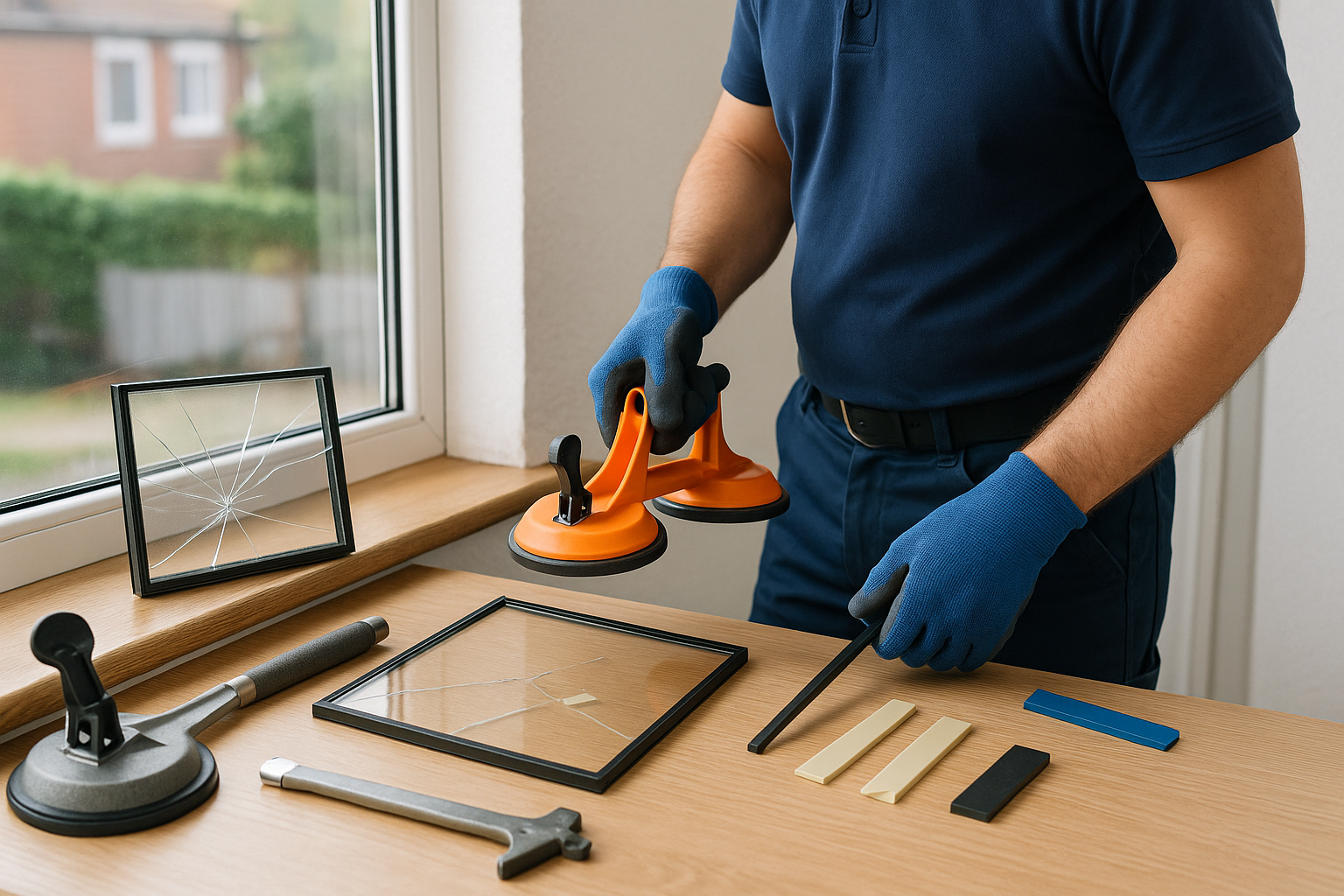 Glass Repair Swiss Cottage service image